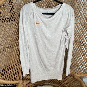 Nike Women's Gray Long Sleeve Top